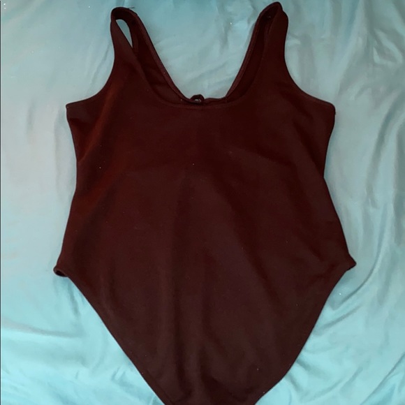 Black Lace up Bodysuit - Picture 3 of 3